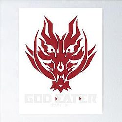 God Eater Fenrir Kids Poster