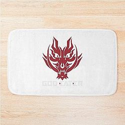 God Eater Fenrir Black Bath Mat