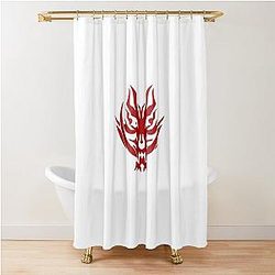 God Eater Fenrir Logo Shower Curtain
