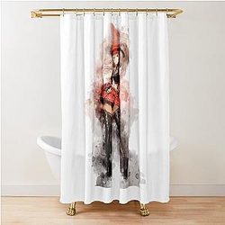 God Eater Alisa Watercolor Classic Shower Curtain