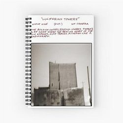 Godspeed You Black Emperor! Luciferian Towers Spiral Notebook