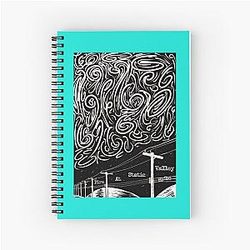 Godspeed You Black Emperor Spiral Notebook