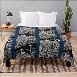 Godspeed You Black Emperor Comic Throw Blanket