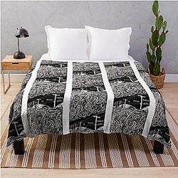 Godspeed You Black Emperor Comic Throw Blanket