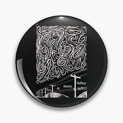 Godspeed You Black Emperor Comic Pin