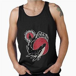 Gojira Band Flowers Guitar Gift For Men Metal Lovers Tank Top