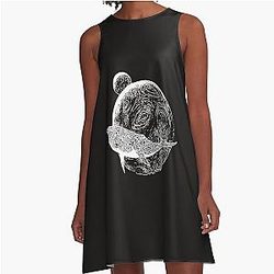 Gojira From Mars To Sirius 10th Anniversary A-Line Dress