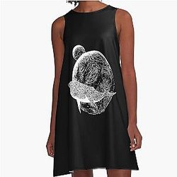 Gojira Shirt From Mars to Sirius 10th Anniversary A-Line Dress