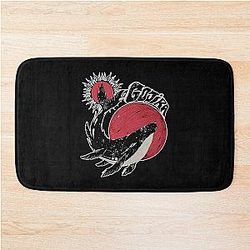 Gojira Band Flowers Guitar For Men Gift Metal Lovers Bath Mat