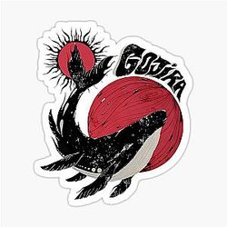 Gojira Band Flowers Guitar Gift For Metal Lovers Sticker