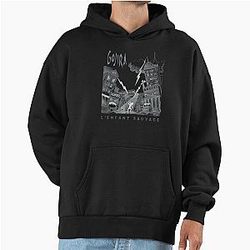 Metallica Gojira Band Oversized Hoodie
