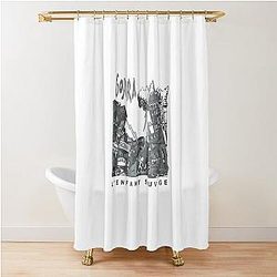 Metal Gojira Shower Curtain