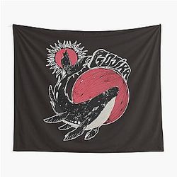Gojira Band Flowers Guitar Tapestry for Metal Lovers
