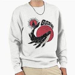 Gojira Band Flowers Guitar For Men and Women Gift for Metal Lovers Pullover Sweatshirt