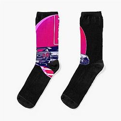 GTR R34 Gojira Sunset Socks