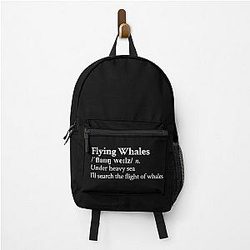 Gojira Aesthetic Heavy Metal Music Band Quote Lyrics Black Backpack
