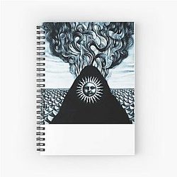 Gojira Magma Spiral Notebook