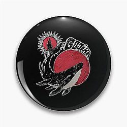 Gojira Band Flowers Guitar Gift For Metal Lovers Pin