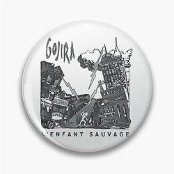 Metal Gojira Pin