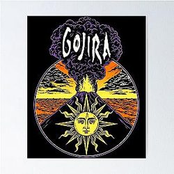 Gojira Heavy Metal Poster
