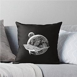 Gojira From Mars To Sirius 10th Anniversary Throw Pillow