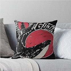Gojira Band Flowers Guitar for Men or Women Metal Lovers Throw Pillow