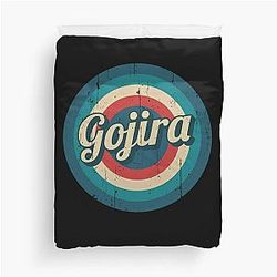 Circle Gojira Music Lovers Gift For Heavy Metal Fan Duvet Cover
