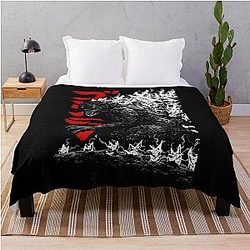 Gojira Millenium Godzilla 2000 Minus One Shin Throw Blanket