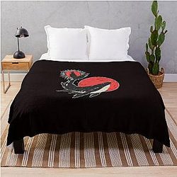 K Promo Gojira Throw Blanket