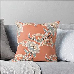 Golden Girls Couch Pattern Throw Pillow 

Cleaned title: Golden Girls Throw Pillow