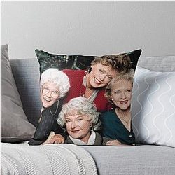 Golden Girls Club Throw Pillow