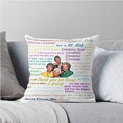 Golden Girls Throw Pillow
