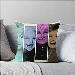 Golden Girls Club Throw Pillow