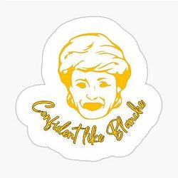 Golden Girls like Blanche Sticker
