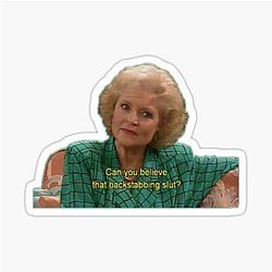 The Golden Girls - Rose Sticker