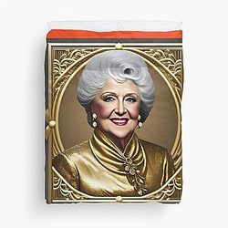Golden Age Girls Design Duvet Cover