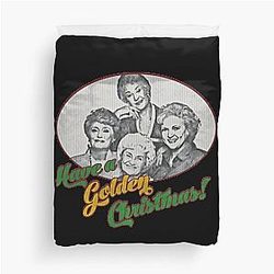 Golden Girls Christmas Duvet Cover