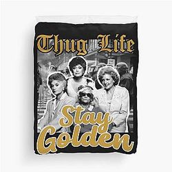 Golden Girls Life Stay Golden Duvet Cover