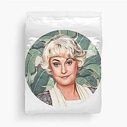 The Golden Girls Dorothy Zbornak Bea Arthur Duvet Cover