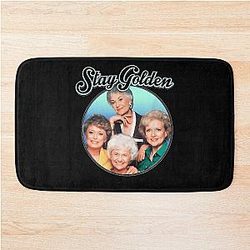 The Golden Girl Bath Mat