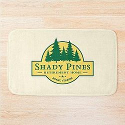 Shady Pines Retirement Home - The Golden Girls Bath Mat