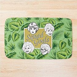 Squad Goals Golden Girls Bath Mat