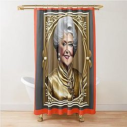 Golden Girls Flourishing with Age Shower Curtain