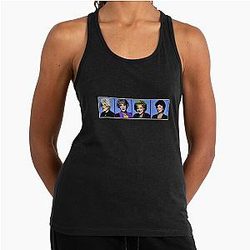 Pop Art Golden Girls Racerback Tank