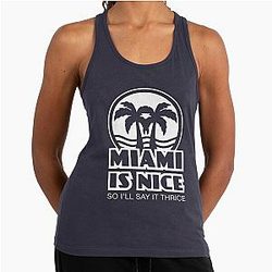 Rose Nyland: Miami is Nice Golden Girls Racerback Tank Top