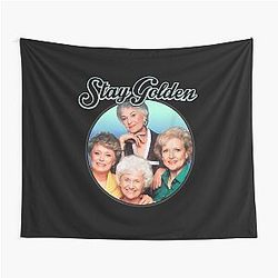 Women Golden Girls Vintage Tapestry