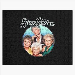 Women Golden Girls Stay Vintage Jigsaw Puzzle