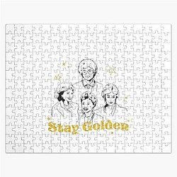 Women's Golden Jigsaw Puzzle
