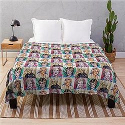 The Original Golden Girls Throw Blanket