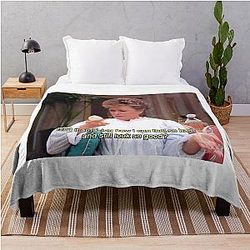 Golden Girls Blanche Look Good Throw Blanket